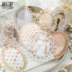 10pcs/lot Material Paper Lace Flower Dream Junk Journal Scrapbooking