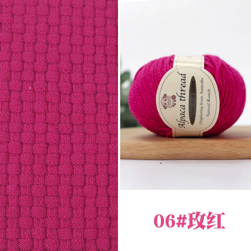 Alpaca Yarn Cashmere Wool Yarn