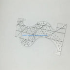 Template Quilting Tool Plastic Ruler