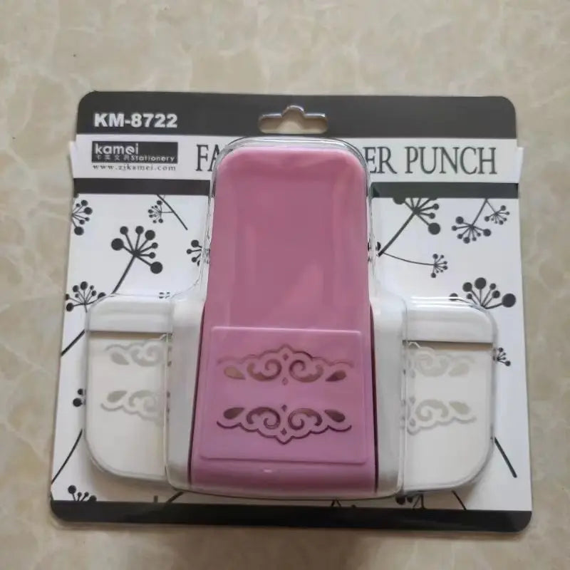 Colorful Paper Edge Embossing Punch Multiple Patterns