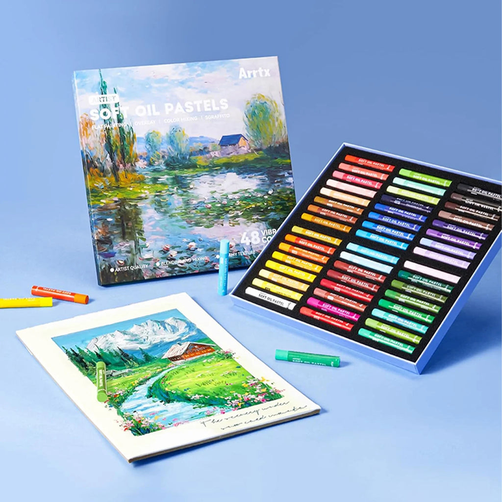 24-48 Colors Oil Pastels Set