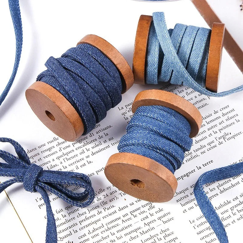 10 Yards Denim Ribbon