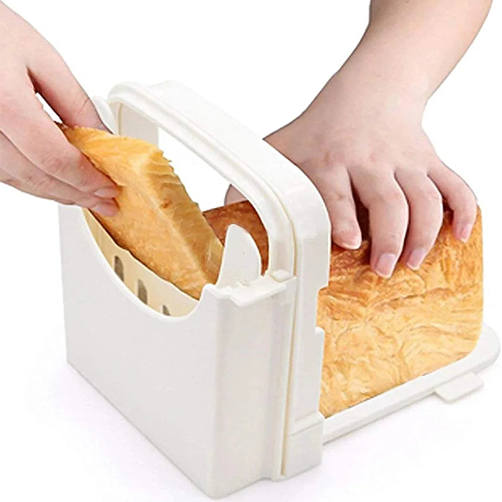 Bread Slicer Adjustable Toast Loaf Slicing Machine