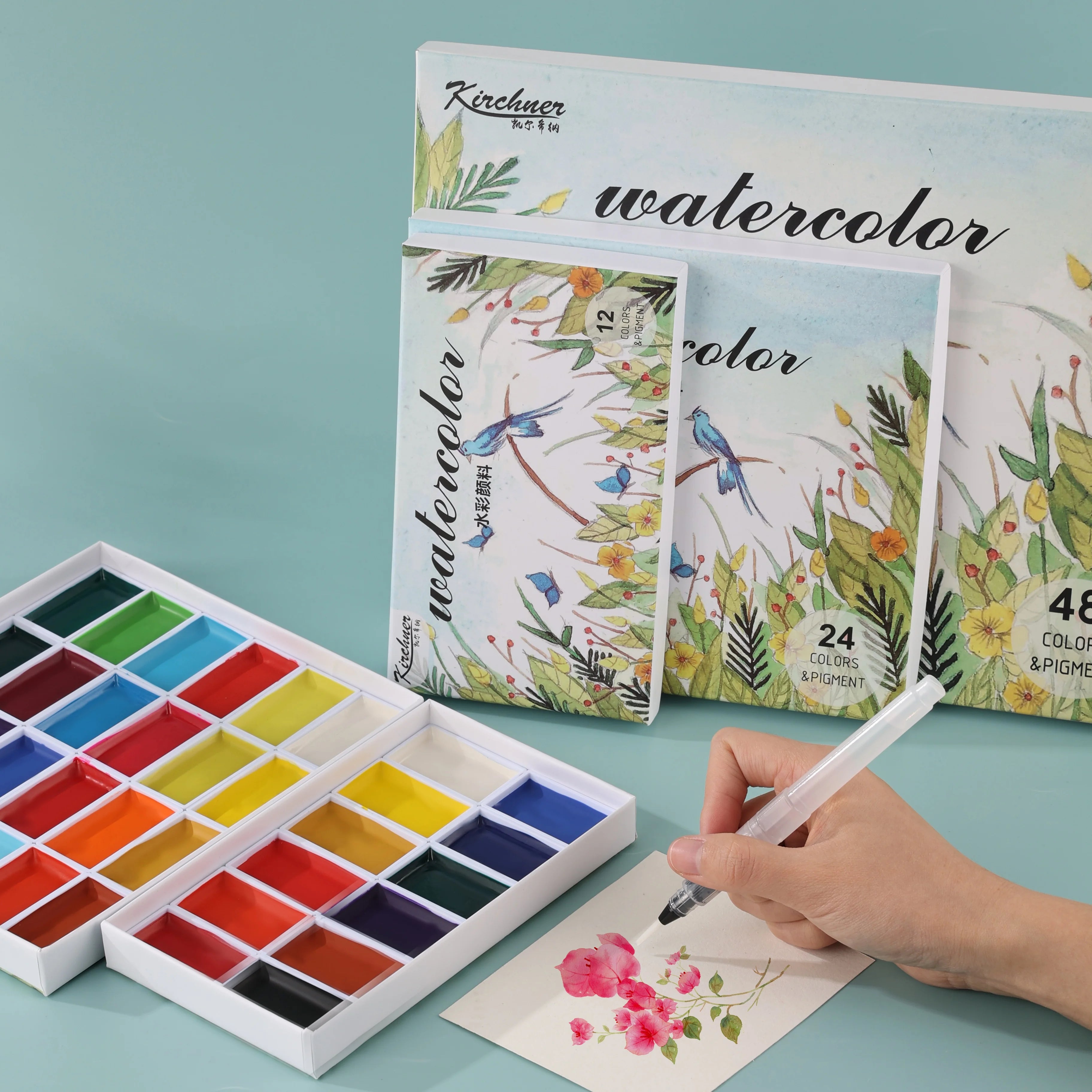 Solid Watercolor Paint Set