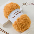 Faux Fur Yarn for Knitting