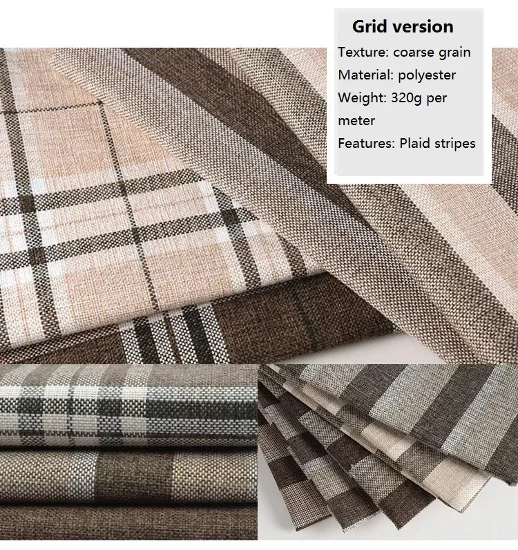 Cotton and Linen Sofa Fabric