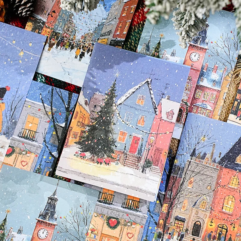 60pcs Christmas Scrapbook Paper Set