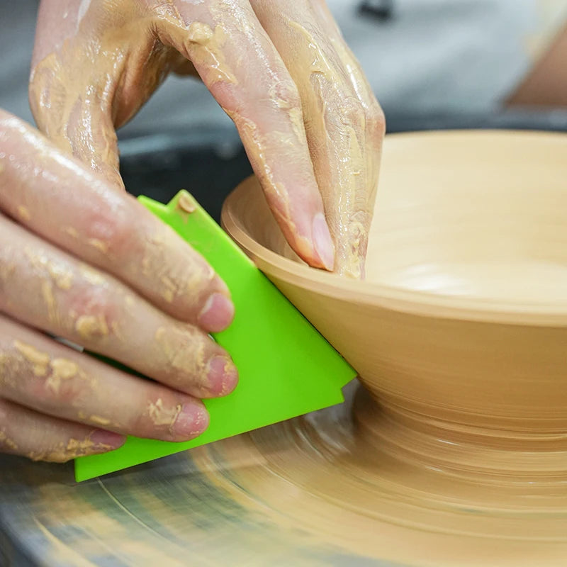 Clay Sculpting & Trimming Ribs for Shaping