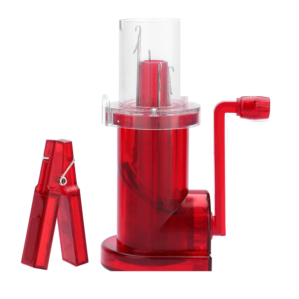 Hand-Cranked Easy-to-Use Knitting Machine