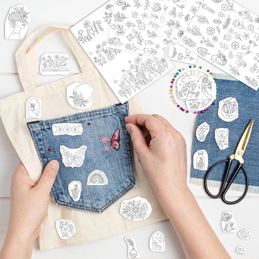 Water Soluble Embroidery Stabilizers Letter Patterns