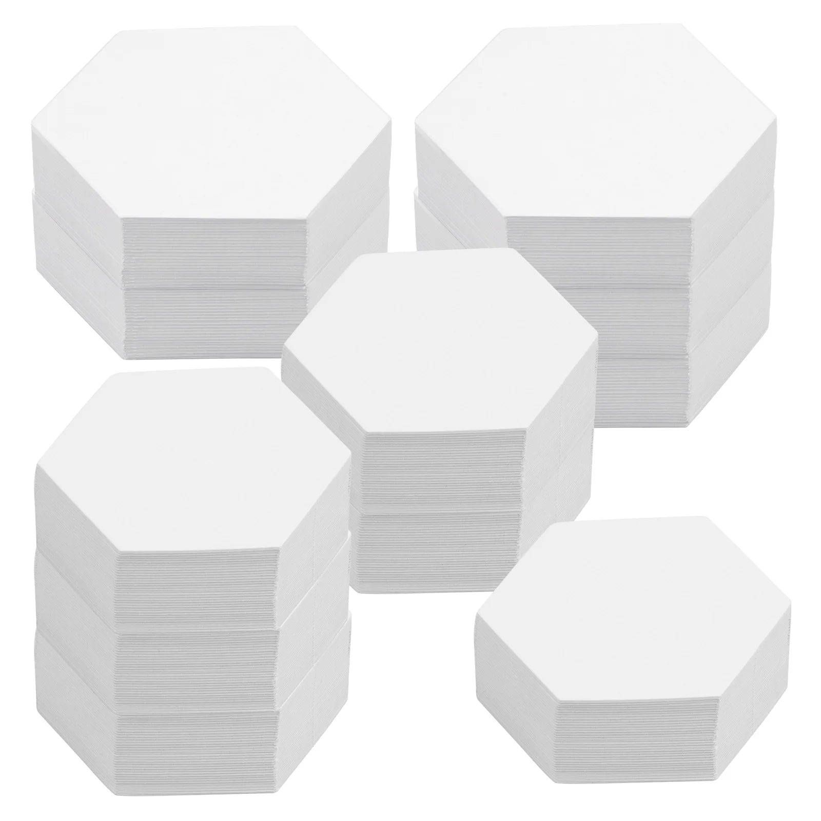 100/200/300 Count Paper Piecing Shapes Hexagon Paper Piecing Templates