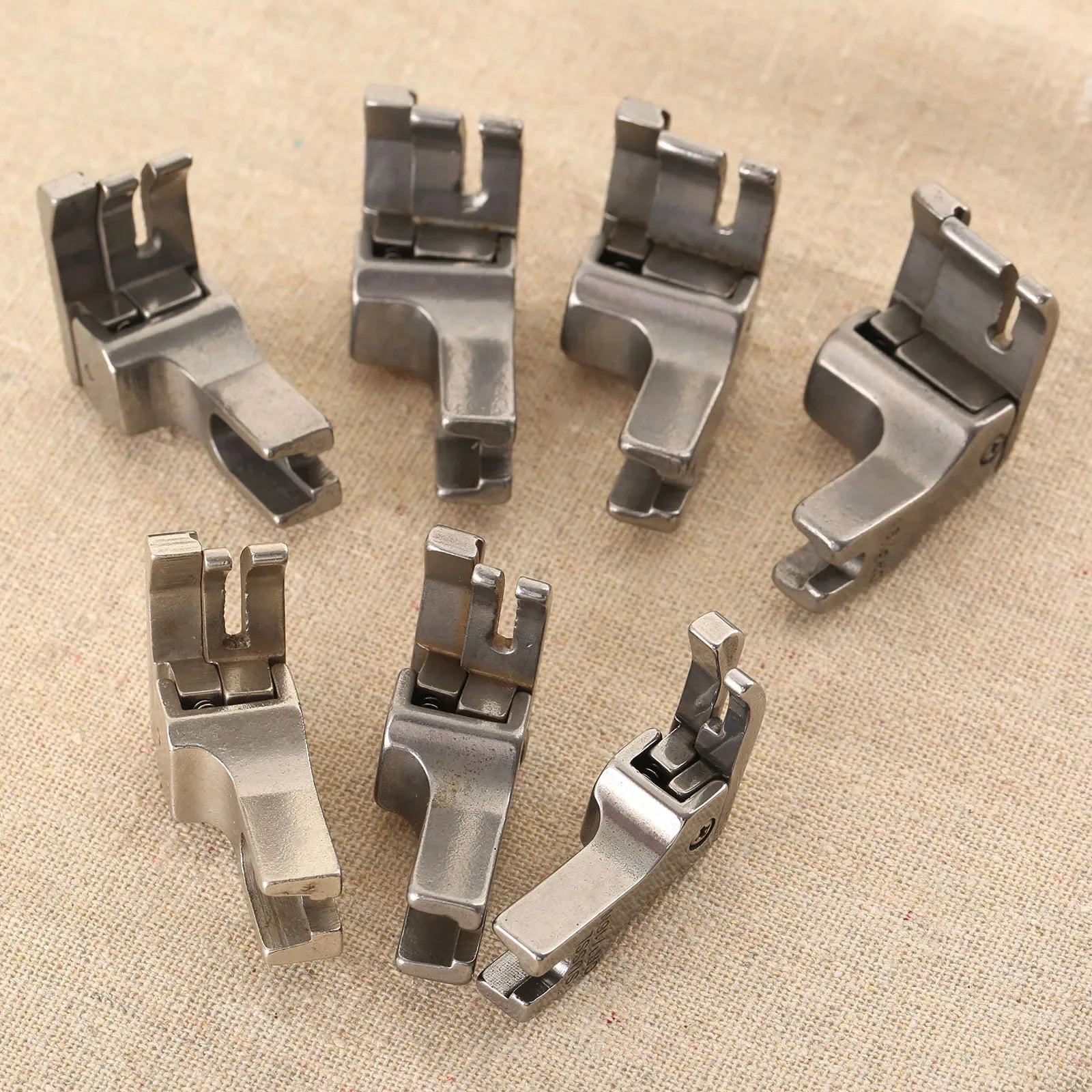Sewing Machine Full Steel Right & Wide Presser Foot, 7 Sizes for Choosing.