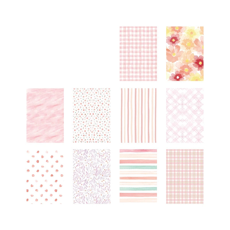 50 Pcs Kawaii Ins Paper Card Scrapbooking Paper Stationery