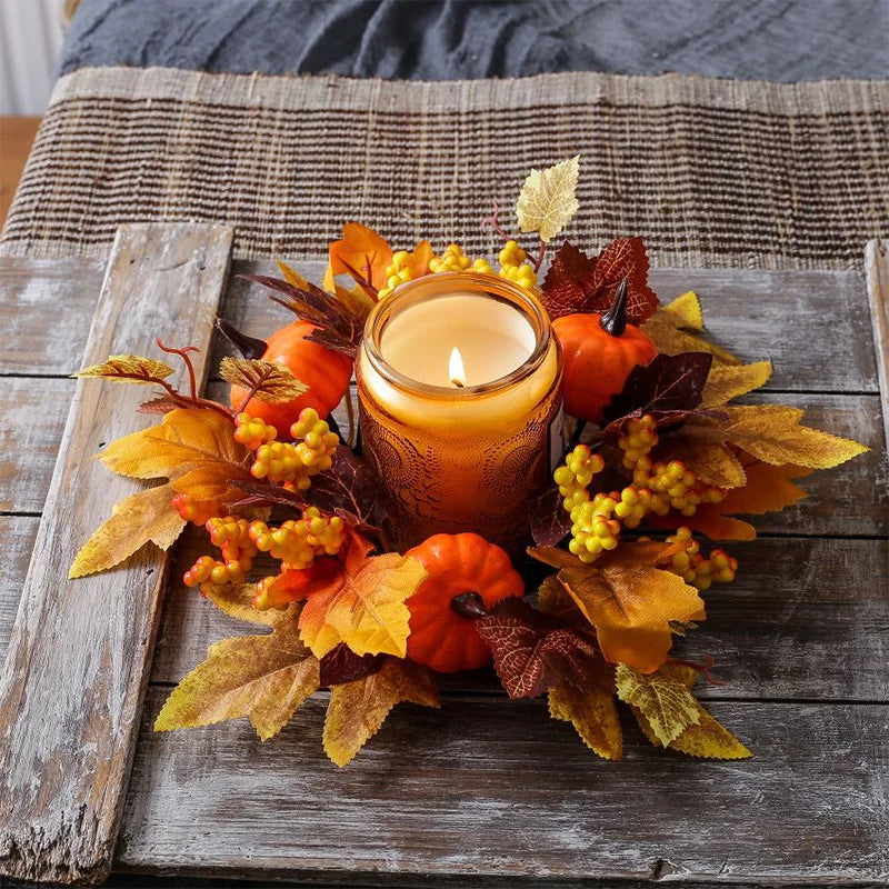 Berry Harvest Wreath Exquisite Workmanship Autumn Floral Wreath