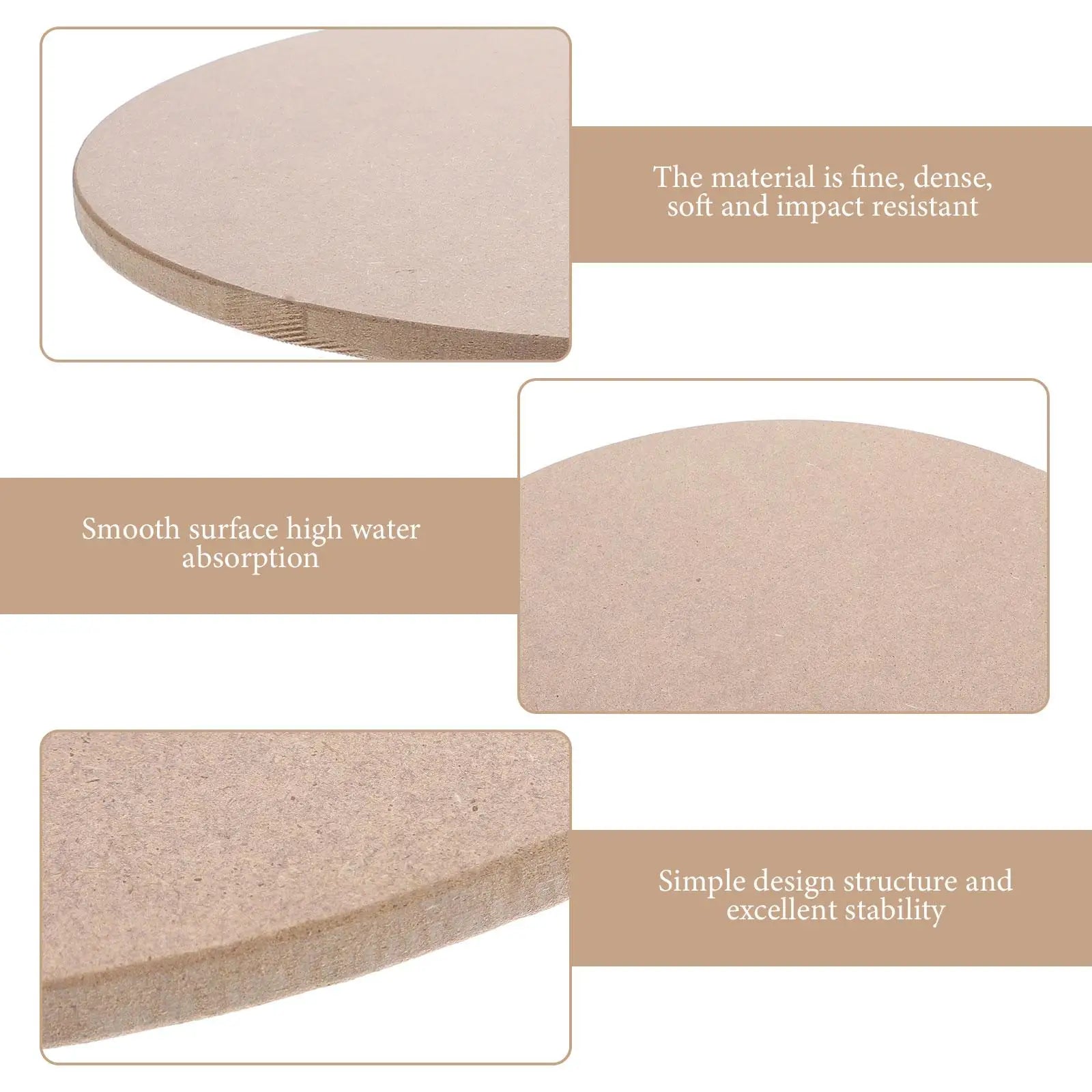 30Cm High Density Clay Drying Board Reusable
