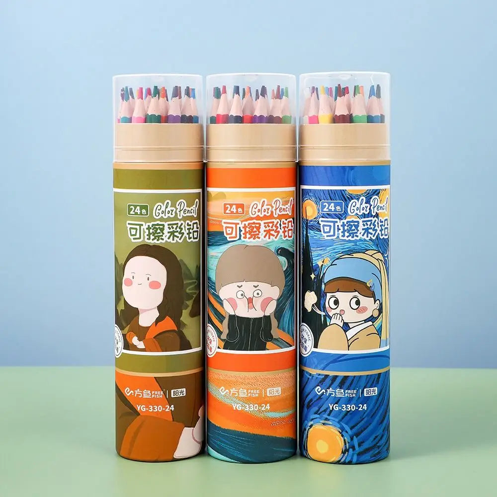 1 Set 12/18/24/36/48 Colors Painting Pencil Set