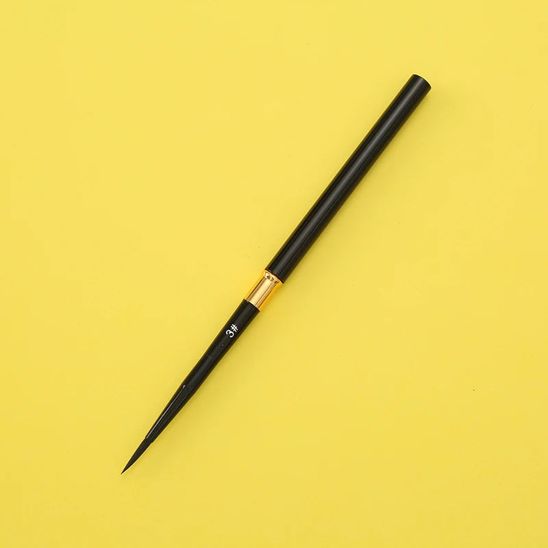 Round tip detachable Travel Paintbrush