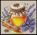 Flowers and honey 16CT 18CT 14CT Unprinted Top Quality Cross Stitch Kits