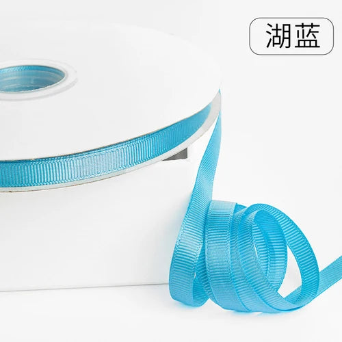 91m/roll 1cm 3/8" Rib Ribbon