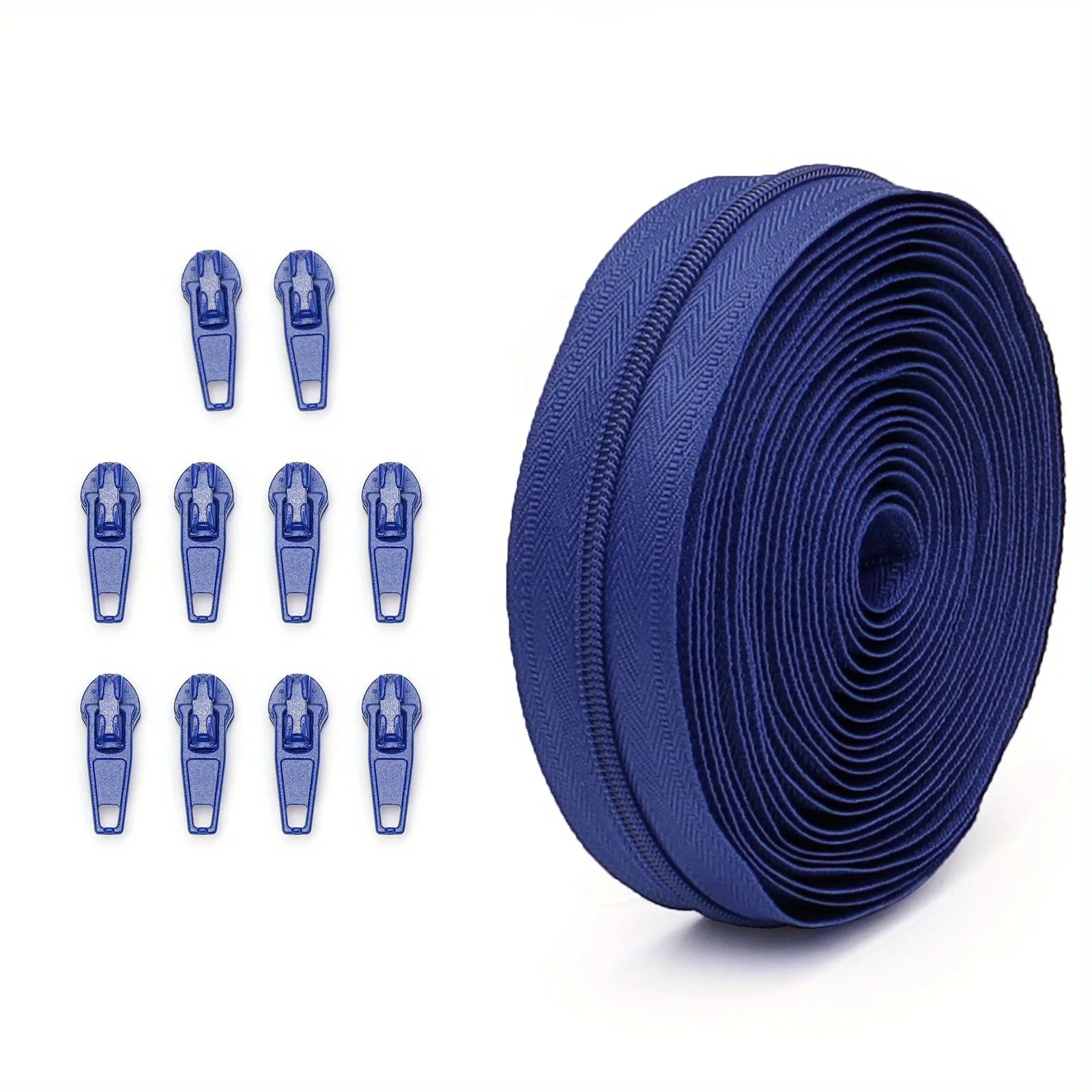 solid color nylon zipper