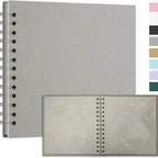 DIY Handmade Kraft Paper Scrapbook Graffiti Simple Photo Album