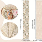 40pcs 100% Cotton jelly roll fabric