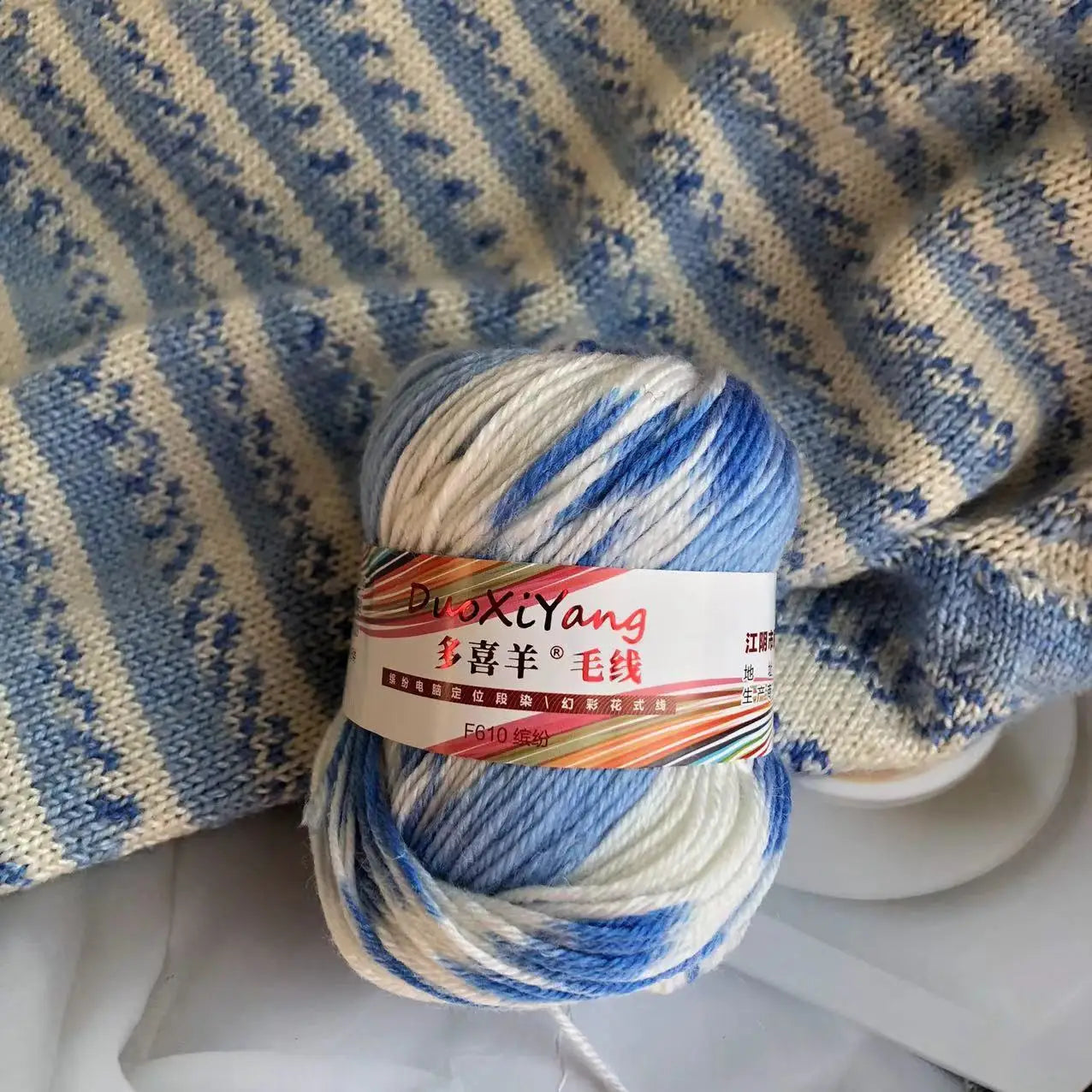 100% Cotton Handwoven Medium and Fine Dyed Yarn