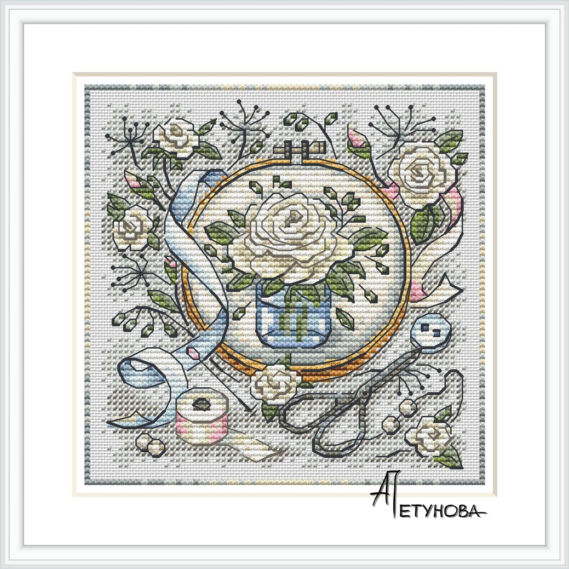 Assorted Counted Cross Stitch Kits Embroidery Needlework Sets