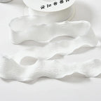 4CM 9 Meters/Roll Wrinkled Lace Edge Ribbons