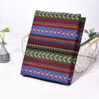 Dyed Ethnic Style Cotton Linen Fabric