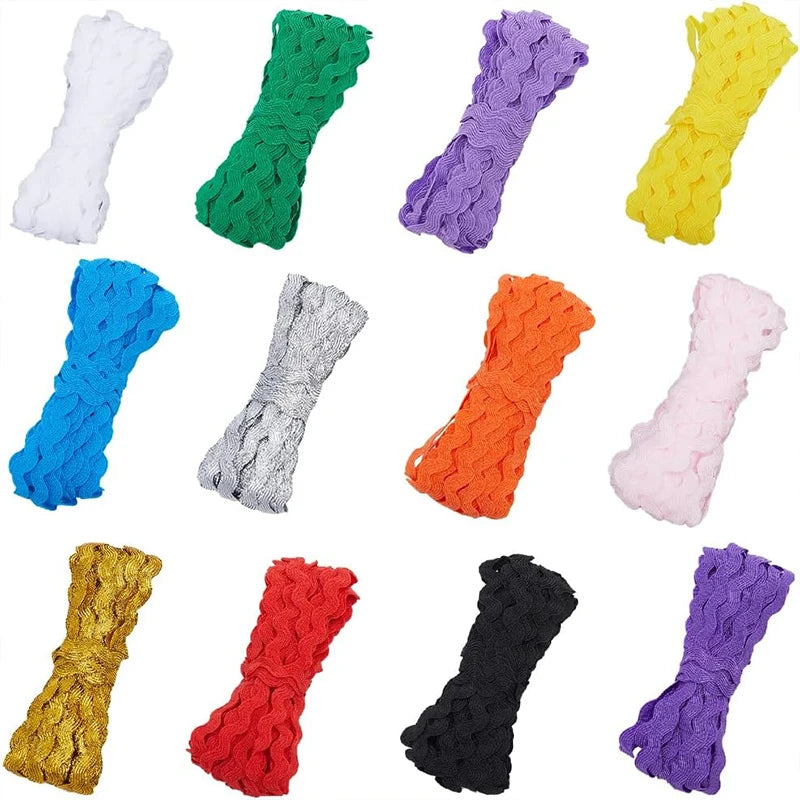 15 Yards 5mm Multicolor Terylene Ribbon