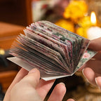 50 Sheets/book, plant and Flower Themed Material Paper