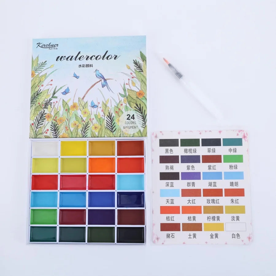 Solid Watercolor Paint Set