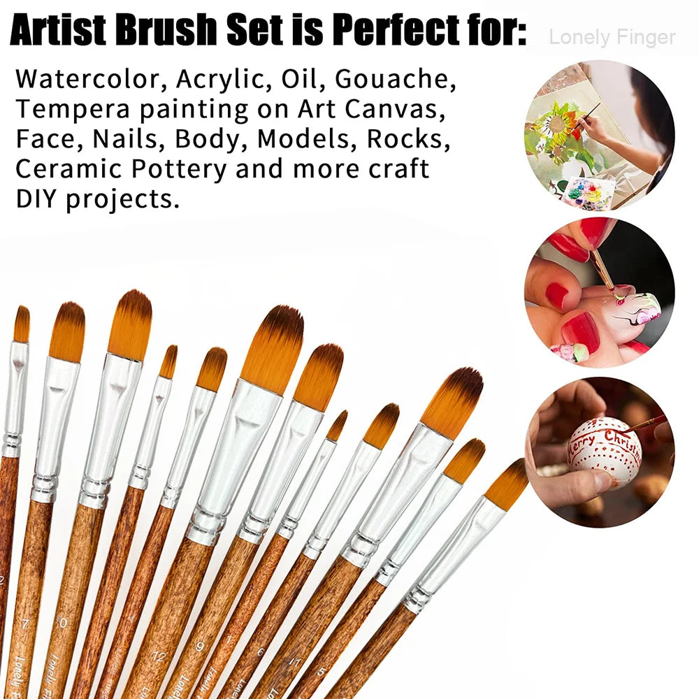 Art Painting Brush Assorted Set