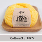 100% Organic Cotton Yarn