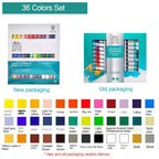 12-36 Colors Professional Acrylic Paints Set