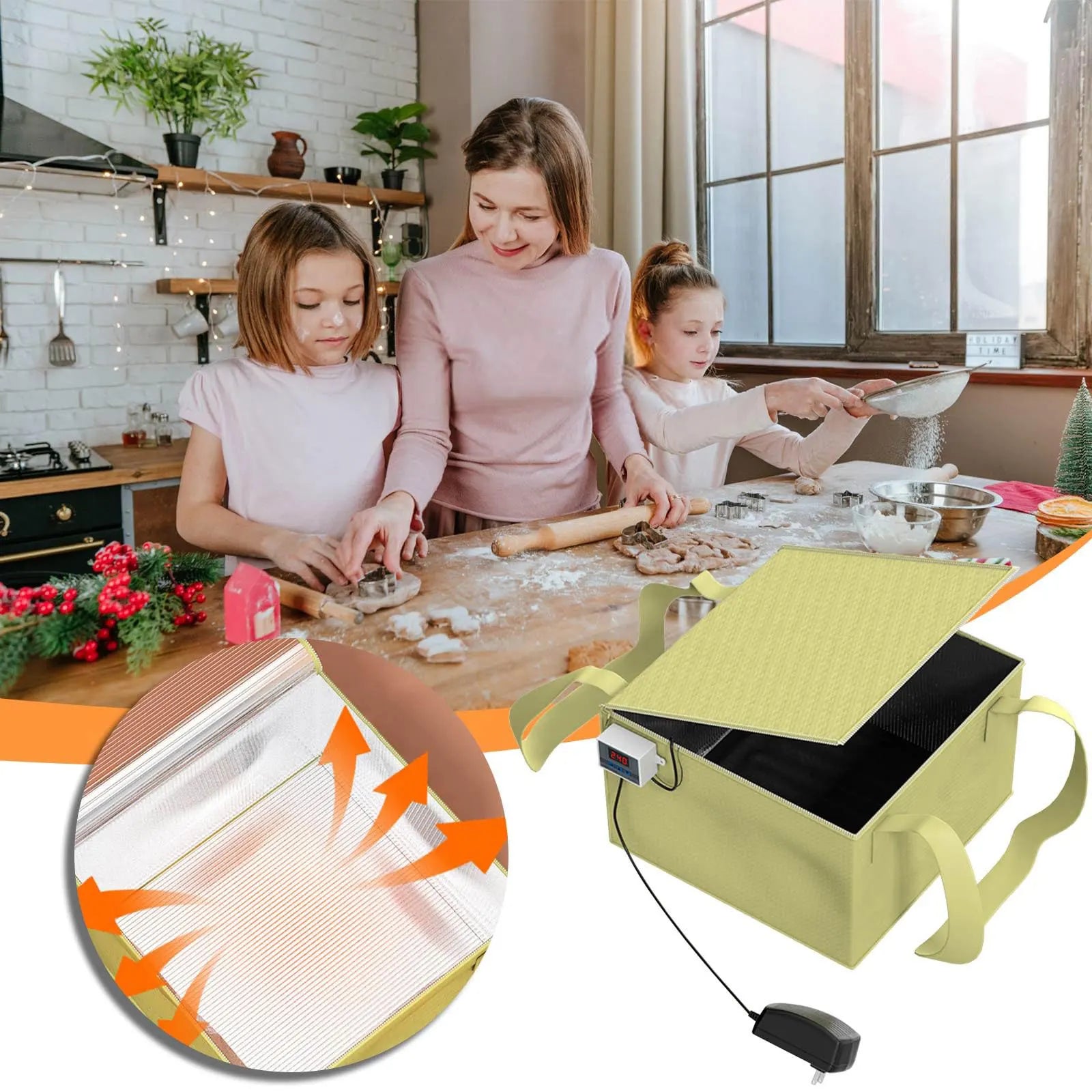 Sourdough Starter Warmer, Bread Making Proofing Box