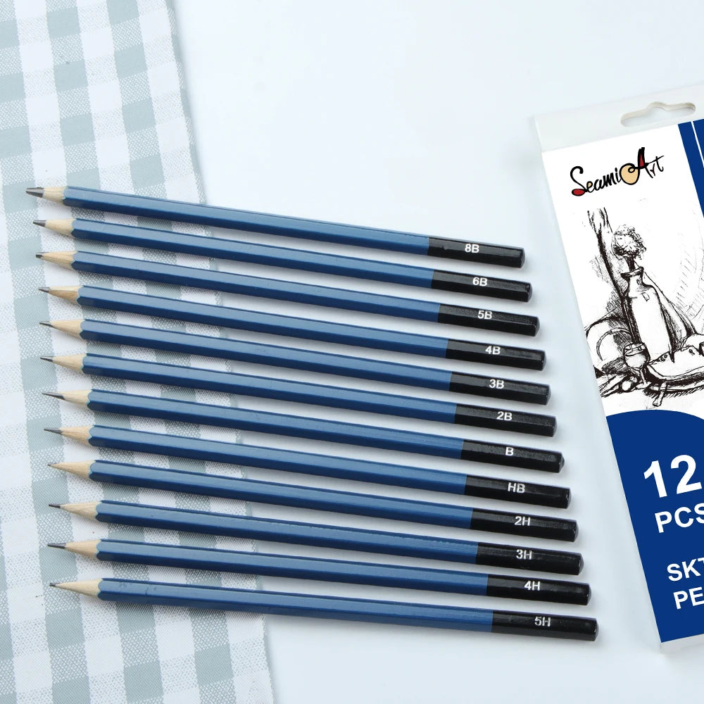 12 Pcs. Standard Sketching Pencils