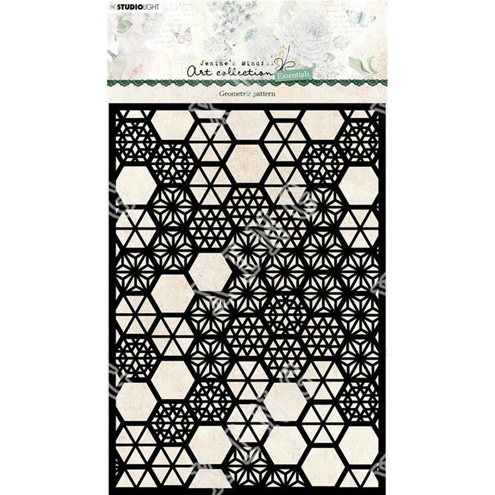 Geometric Pattern Layering Stencils