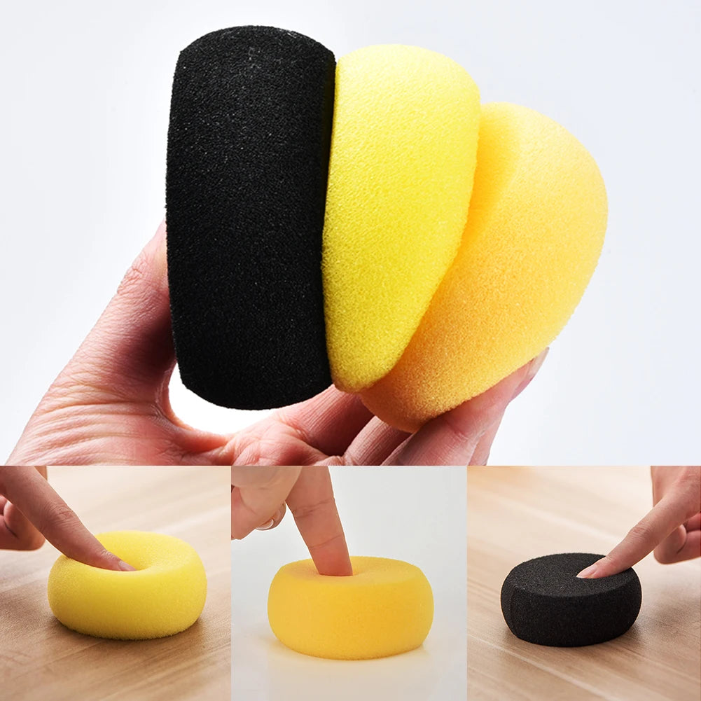 5pcs/set Pottery Round Sponge Water Absorbent