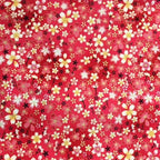 Japanese Style Kimono Bronzed Cotton Fabric