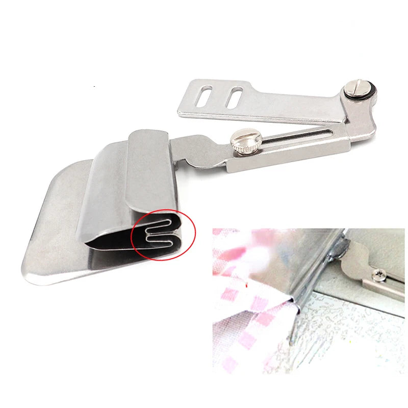 Industrial Sewing Machine Double Layer Seaming Curling Device