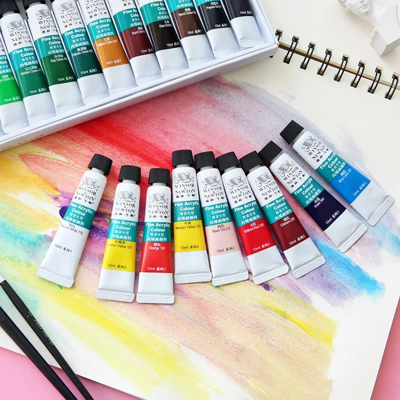 Winsor Newton Artist Acrylic Paints Set