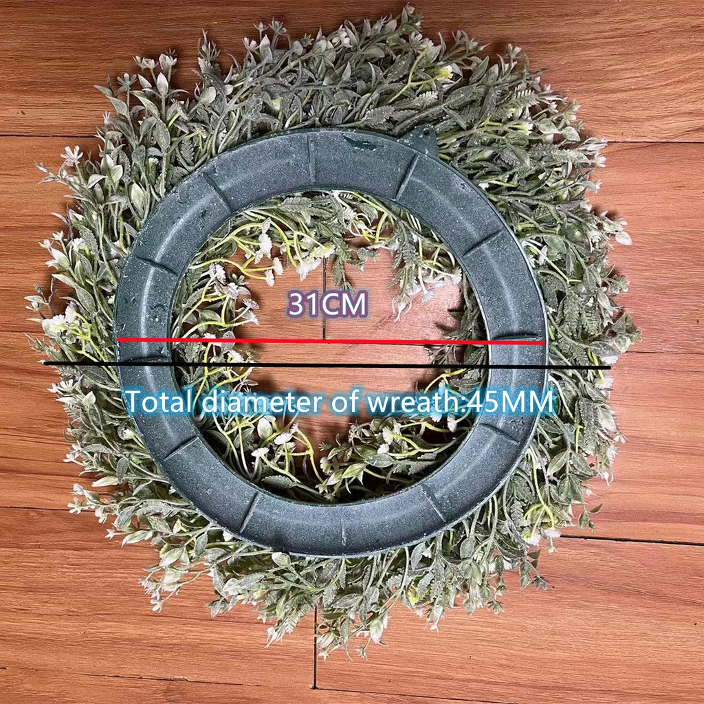 45cm Artificial Babysbreath Wreath