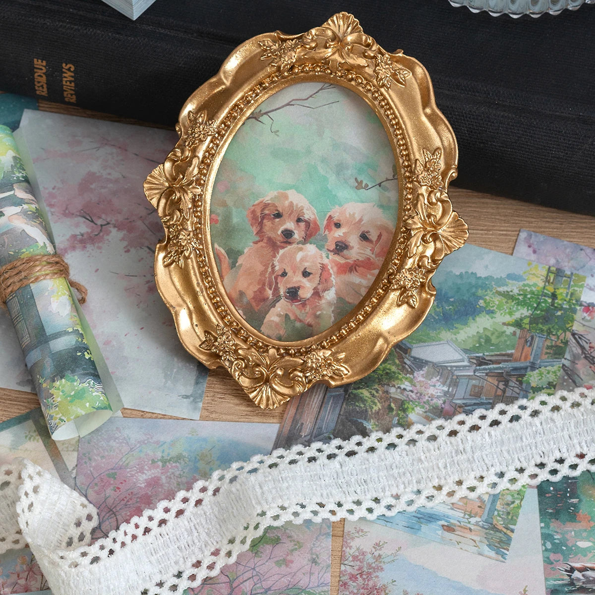 200 sheets themed patterned paper