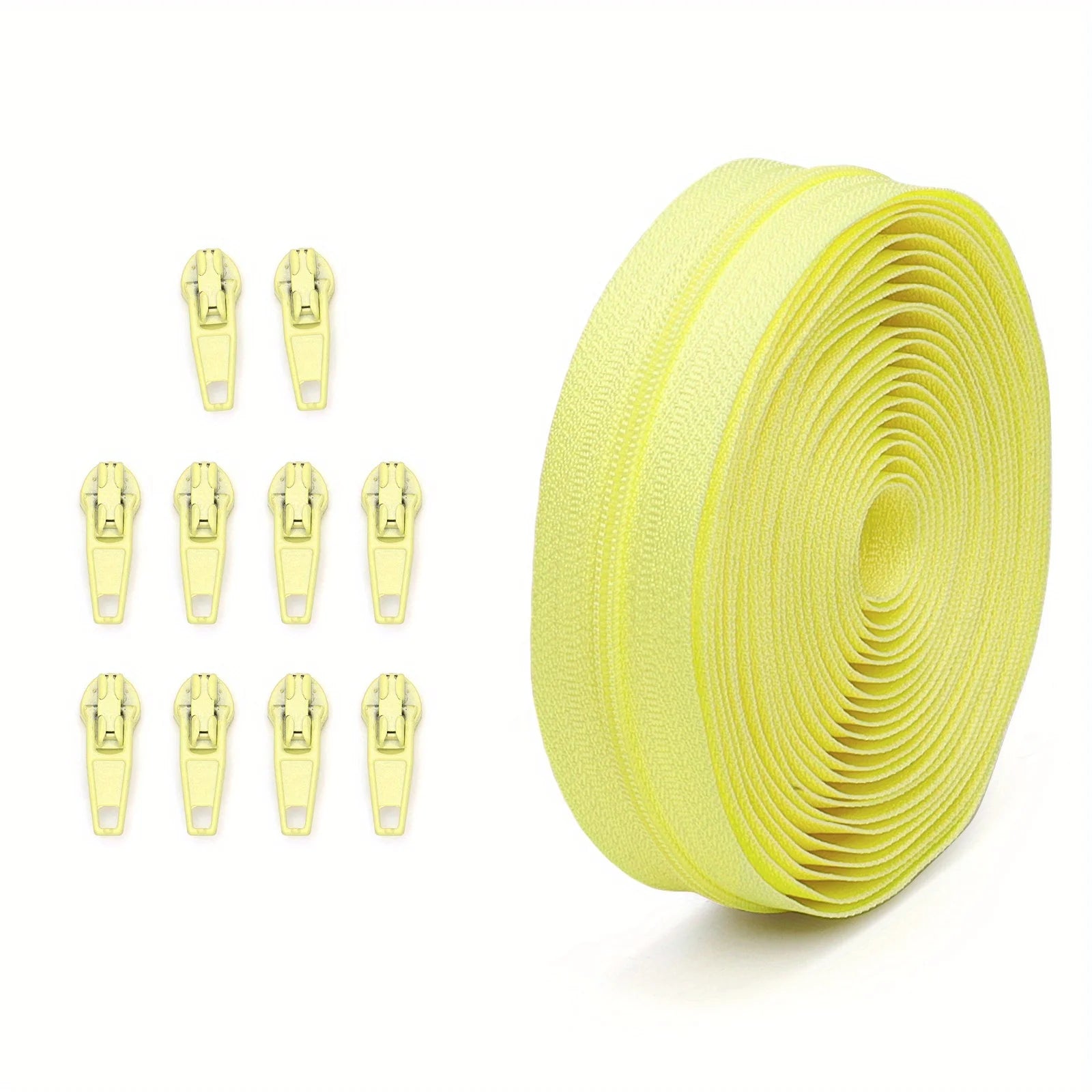 solid color nylon zipper