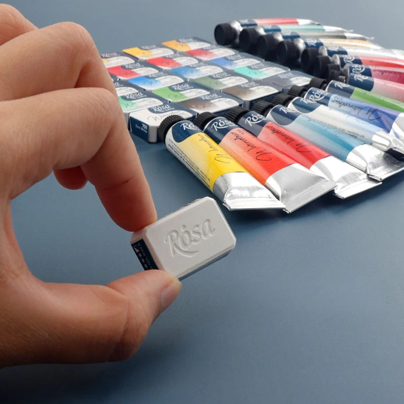 ROSA Artist-grade Solid Watercolor Paint Full Block 2.5ML