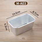 1Pc Square Box Mold Baking Tool Aluminum Alloy Non-Stick