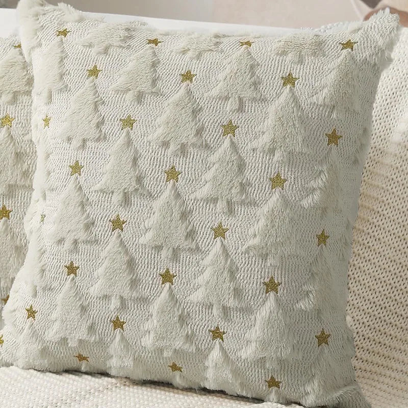 Pillow Cover Christmas Tree Cushion Cover