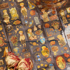 55mm*2m PET Die cut Masking Tape Stickers Retro Cartoon